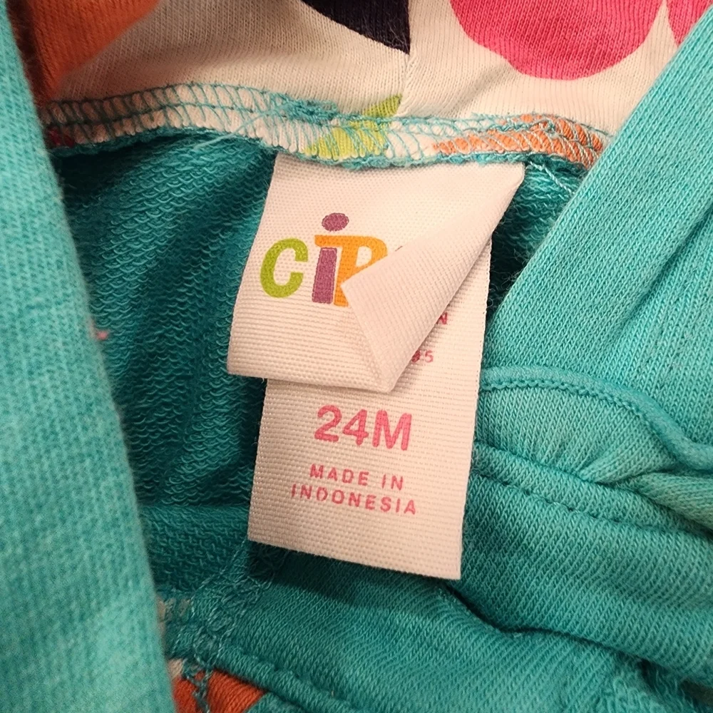 Circo turquoise button